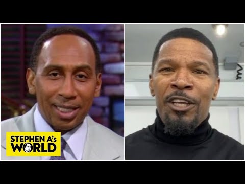 傑米-福克斯在牛仔和《靈魂》中的配音主角｜史蒂芬-A.的世界 (Jamie Foxx on the Cowboys & being the voice lead in 'Soul' | Stephen A.'s World)