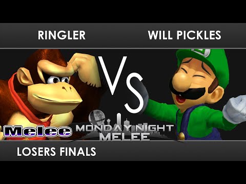 MNM 350 - Losers Finals - Ringler (DK) VS Will Pickles (Luigi) - SSBM Melee