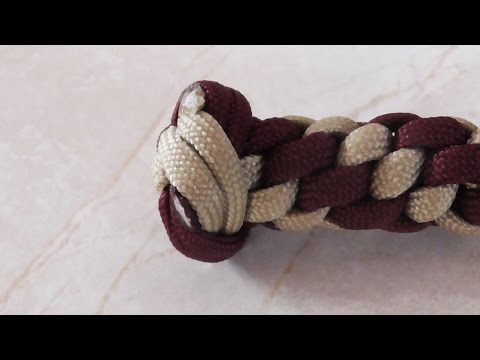 How To Tie A Four Strand Double Wall Knot