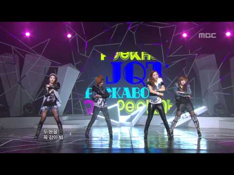JQT - PeeKaBoo, 제이큐티 - 피카부, Music Core 20110115