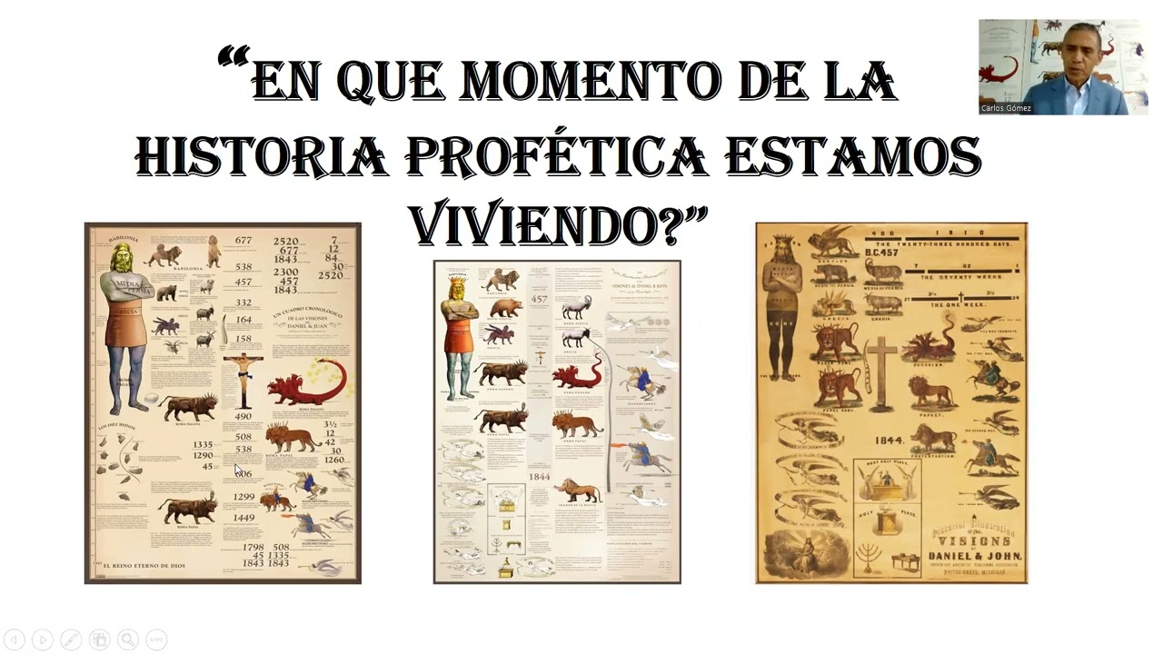 "EN QUÉ MOMENTO DE LA HISTORIA PROFÉTICA ESTAMOS VIVIENDO? Carlos Gómez.