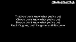 Linkin Park - Until It&#39;s Gone | Lyrics on screen | HD