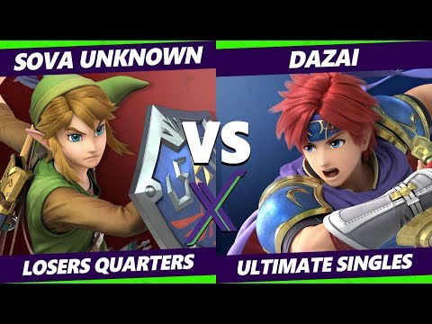 S@X 341 Losers Quarters - Sova Unknown (Link) Vs. Dazai (Roy) Smash Ultimate - SSBU