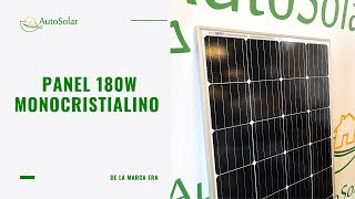 Panel Solar 180W 12V Monocristalino ERA