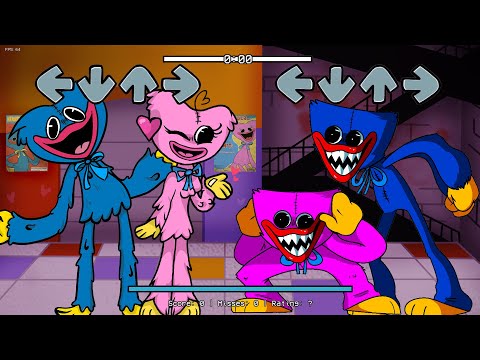 Fnf vs kissy missy in vents but it s first person huggy wuggy full