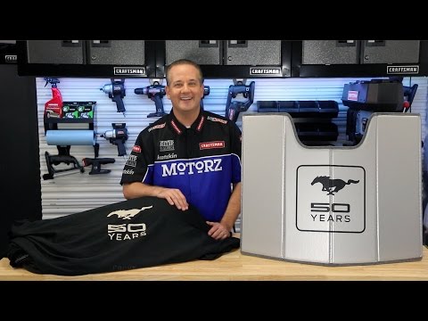 Covercraft Mustang 50th Anniversary Car Cover and UVS100 Heat Shield