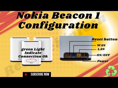 Nokia Beacon 1 setup || Configuration ||