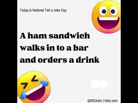 Happy National Tell a Joke Day! SHARE your jokes with us! 👇👇(Keep it clean, y'all!😉)