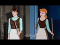 The Real Disney Cinderella Live Action References Starring Helene Stanley COMPARISON