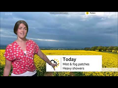 (HD) Alex Osbourne BBC ONE Spotlight weather May 9th 2023 - 60 fps