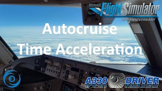 PMDG 777 Tutorial: Autocruise and Time Acceleration | Real Airline Pilot