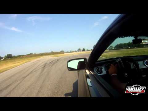 Air Lift Performance - Bagged Mustang at the 2012 Motorstate Challenge
