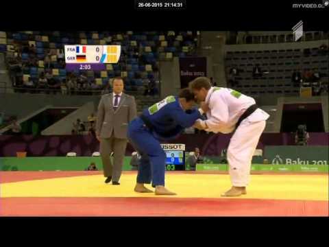 Loic Pietri vs Sven Maresh European games Baku 2015