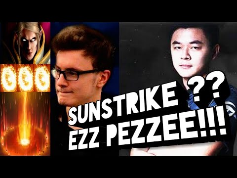 Highlight Miracle vs Midone - Invoker - Only Sunstrike !!!