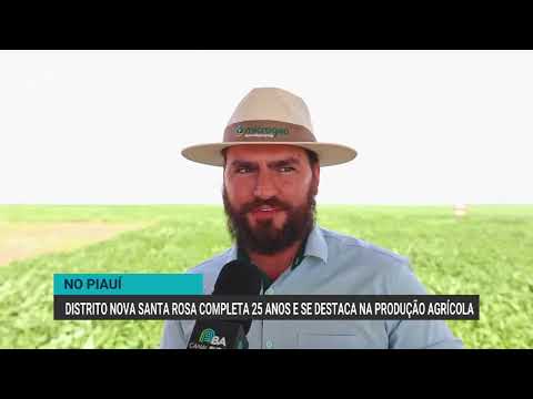No Piauí | Distrito Nova Santa Rosa completa 25 anos e se destaca na produção agrícola | Canal Rural