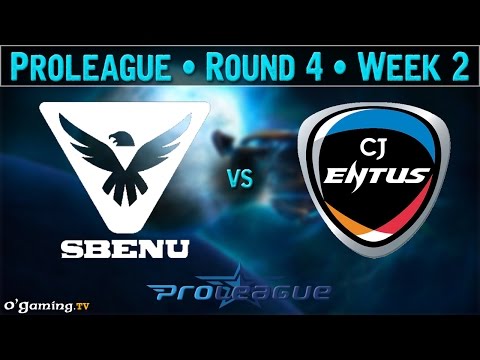 Sbenu vs CJ Entus - Proleague 2015 - Round Robin : Round 4 - Week 2