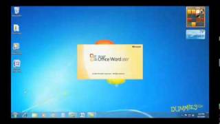 How to Start Up a Program in Windows 7 For Dummies