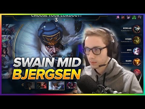 641. Bjergsen Swain vs Zoe Mid - Patch 8.9 Season 8 - BJERGSEN STREAM