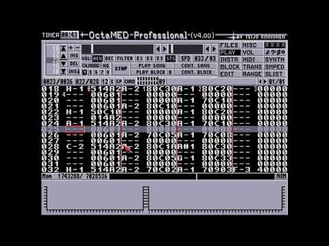 OctaMED 4 - Basic Functions Tour + my music tools