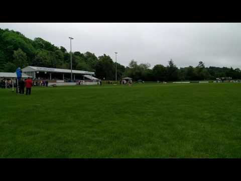 Jedburgh 110m sprint final 2016 (last 40m slo-mo)