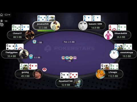$109 Sunday Warm-Up 12-02-2023 EqualizeSTAR | Eduardo850 | csssstakopp - Final Table Replay
