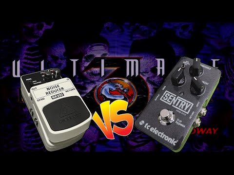 BEHRINGER NR300 vs Tc Electronic SENTRY Noise Gate