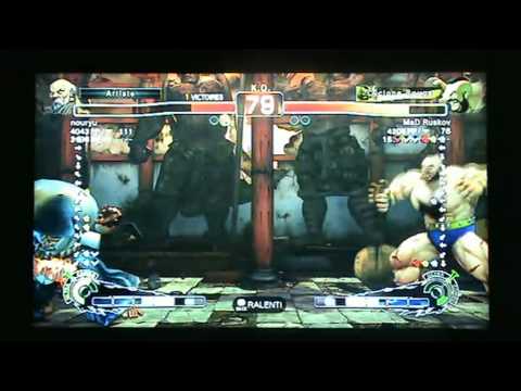 SSF4 AE Endless Tournament Battle : nouryu (Gouken-Guile) VS Ruskof MaD Ruskov(Zangief)