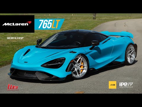 765LT Spaceship gets AL13 Wheels!
