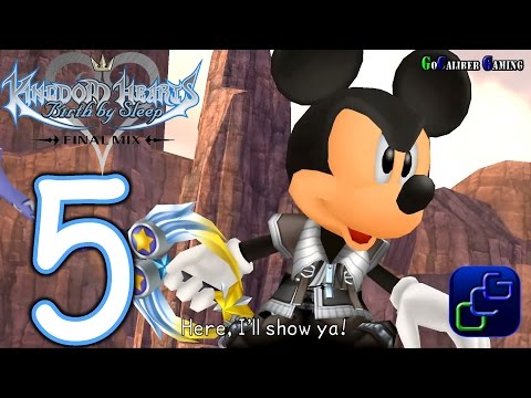 KINGDOM HEARTS HD 2.5 ReMIX Birth by Sleep Final Mix PS3 Walkthrough - Part 5 - Enchanted Dominion