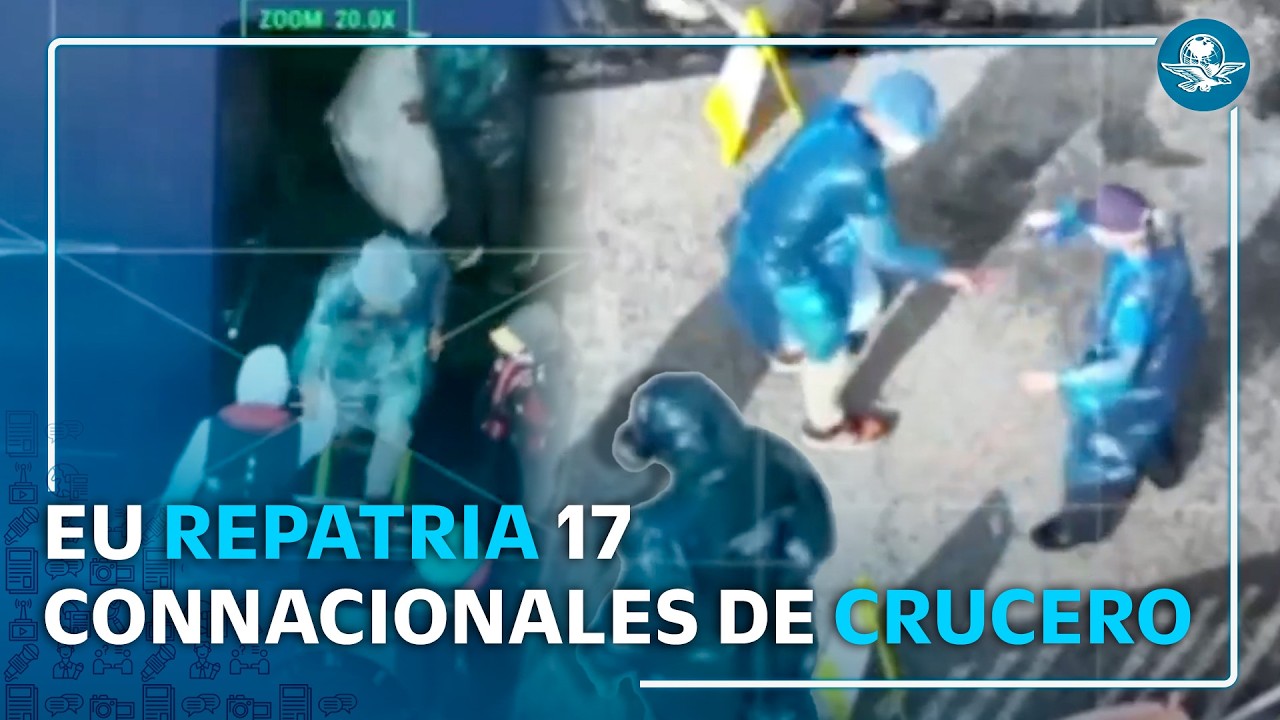 Regresan a EU 17 estadounidenses de crucero infectado con hantavirus