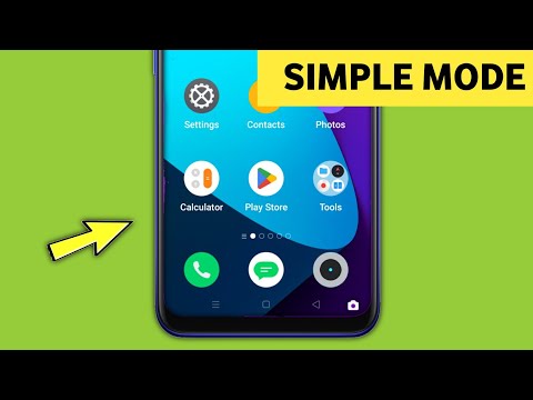 How to Exit Simple Mode in Realme | Simple Mode Remove Realme Mobile Phone 3i 9i Narzo 50a C25y