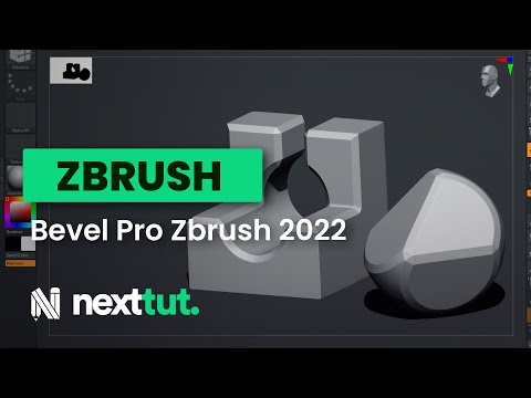 Zbrush 2022 New Feature | How to Use Bevel Pro in Zbrush 2022