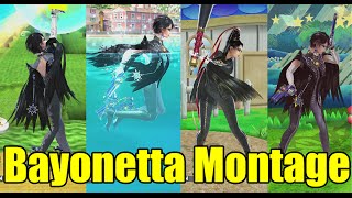 Bayonetta's Various Animations Montage & MUCH MORE (Super Smash Bros Wii U)