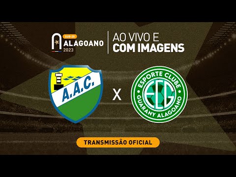 Coruripe x Guarany Alagoano - ALAGOANO SUB 20 - 1ª FASE