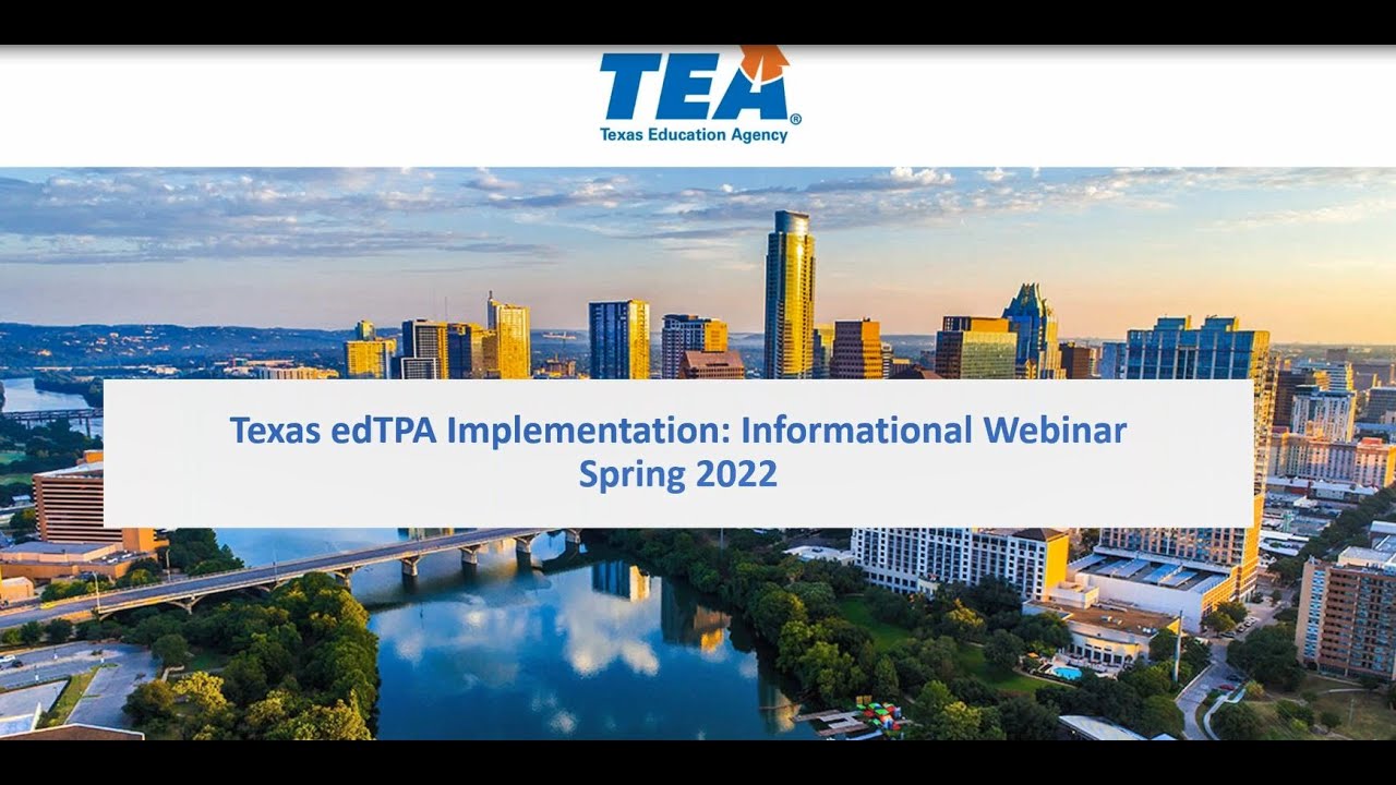 edTPA Implementation Overview Webinar