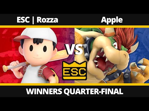 ESC 81 - Winners Quarter-Final - ESC | Rozza (Ness) Vs. Apple (Bowser) - SSBU Tournament