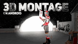 How To Make 3D Montage Free Fire  How To Make 3D M