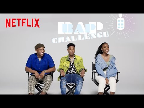 Thabang & Ama in a Rap Challenge judged by Nasty C | Blood & Water | Netflix