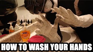How To Wash Your Hands (Power Ranger Style)