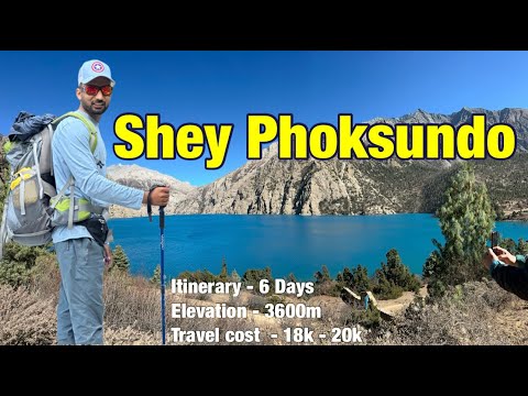 Shey Phoksundo Lake 6 Days Trek KTM -Nepalgunj - Dolpa Itinerary & Cost Details #sheyphoksundo
