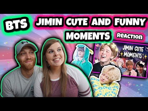 JIMIN CUTE AND FUNNY MOMENTS BTS REACTION Video
