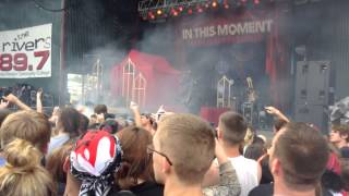 In This Moment&#39;s cover of Pantera&#39;s Cowboys From Hell at rockfest