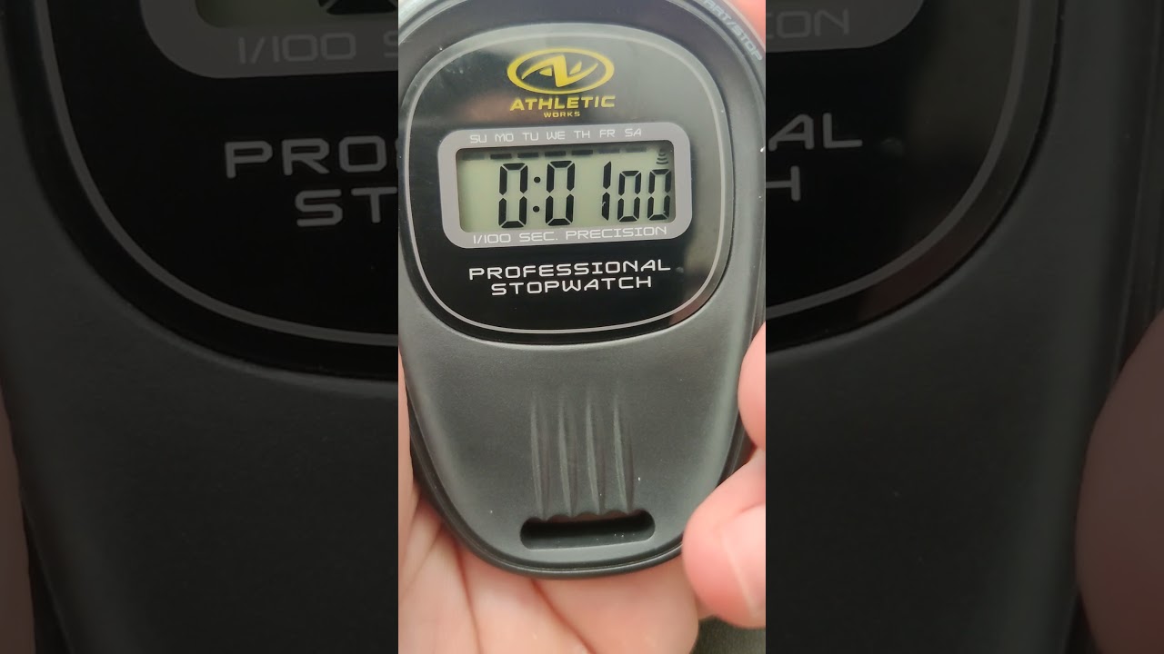 How to use a stopwatch