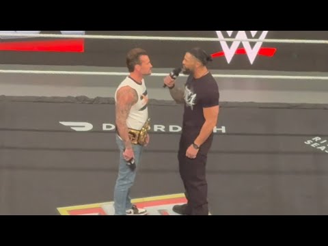 Roman Reigns Challenges CM Punk for WrestleMania  - WWE Raw 2/2/2026