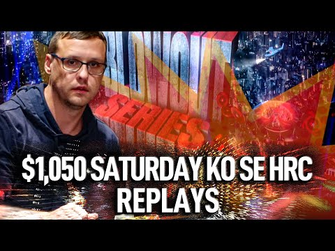 BLOWOUT SERIES $1K KO Stakelis24 | OnTheEdgeT8s | $()meb()dY Final Table Poker Replays