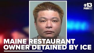 Lewiston Chinese restaurant closed, owner taken into custody by ICE