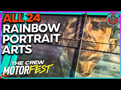 All Rainbow Portrait Arts (Hawaii Scenic Tour) Crew Motorfest