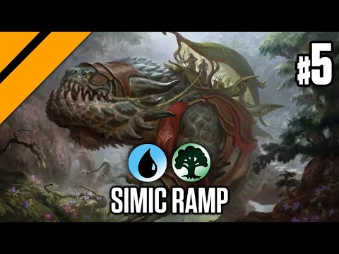 Simic Ramp - Draft #5 DMU Limited Climb to Mythic | MTG Arena