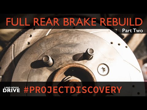 Land Rover Discovery 3 / LR3 Full Rear Brake Rebuild - Part Two Left side #PROJECTDISCOVERY