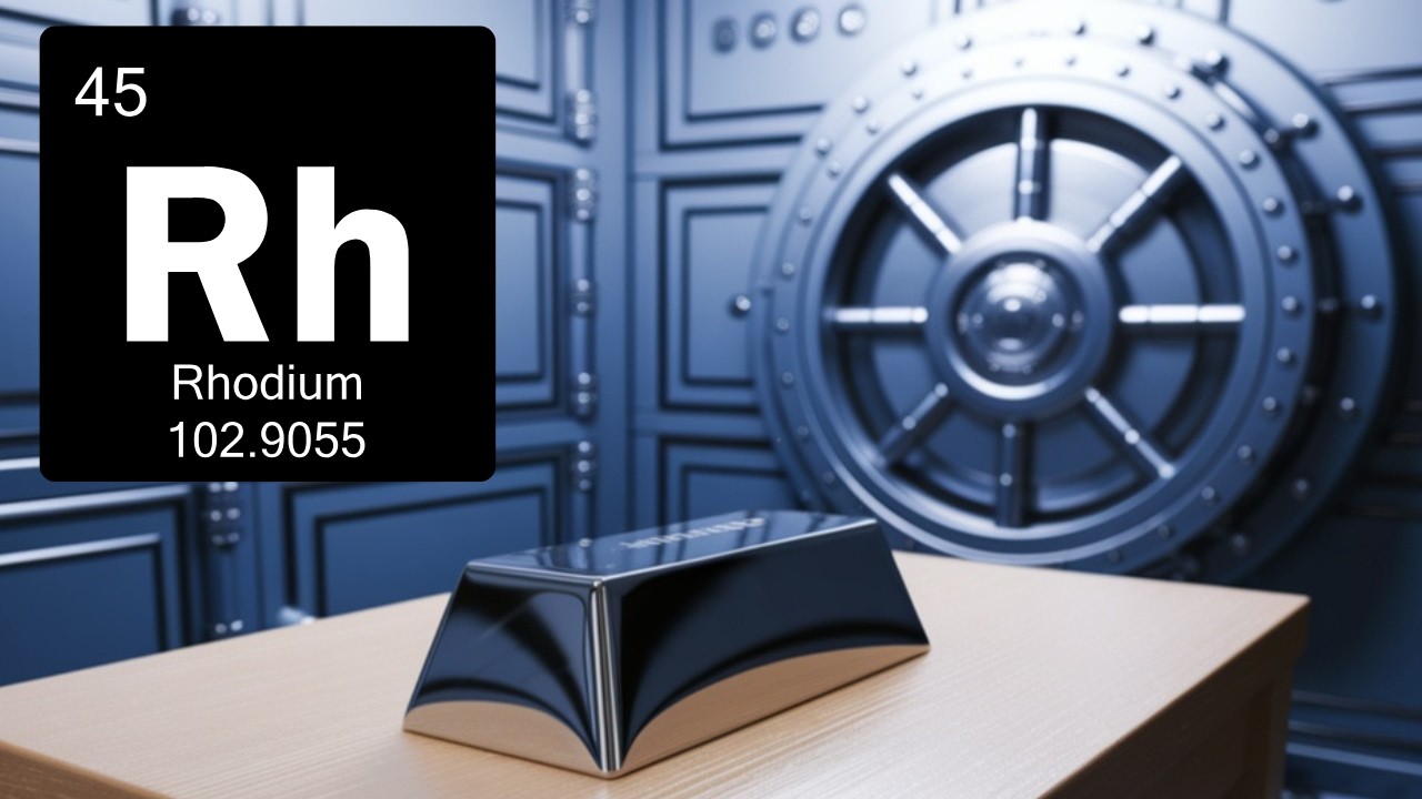 Rhodium: is it the most expensive Element on Earth?🧪🪙